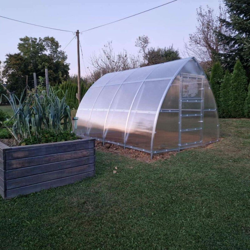 Polycarbonat-Gewächshaus – Das Kompakte
