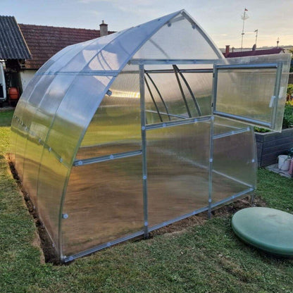 Polycarbonat-Gewächshaus – Das Kompakte