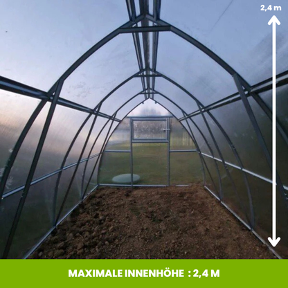 Polycarbonat-Gewächshaus – Das Kompakte