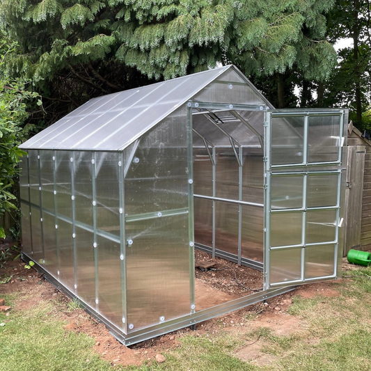 Polycarbonat-Gewächshaus – Das Familiengewächshaus