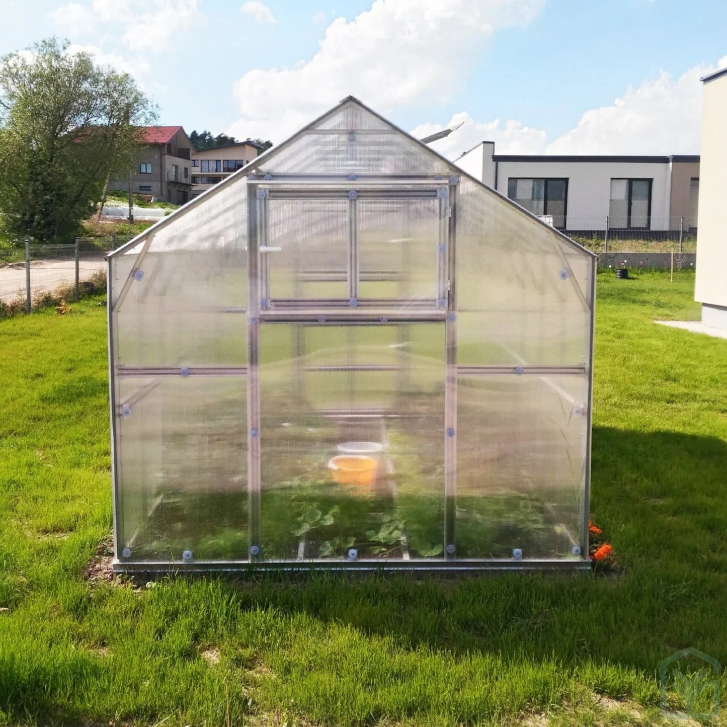Polycarbonat-Gewächshaus – Das Familiengewächshaus