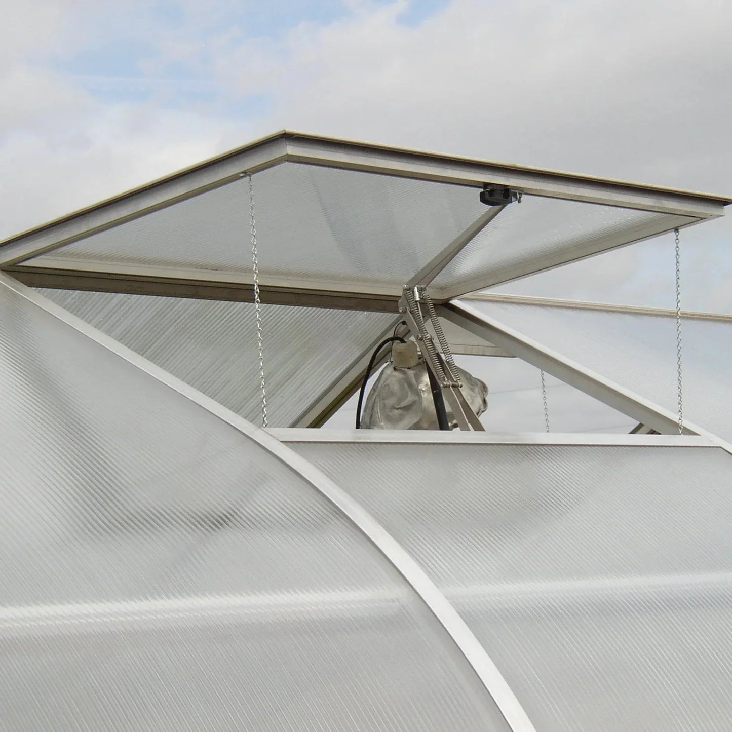 Automatisches Dachfenster für Gewächshaus (15–25 °C)
